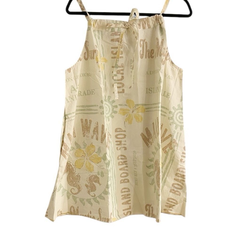 Urban Outfitters BDG Cream Eva Printed Mini Shift Dress Size Large NEW - Picture 4 of 14